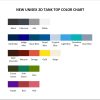 tank top color chart - ThunderCats Merch